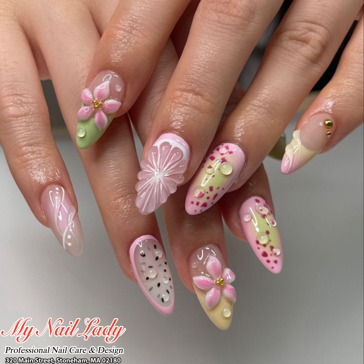 Summer nail design